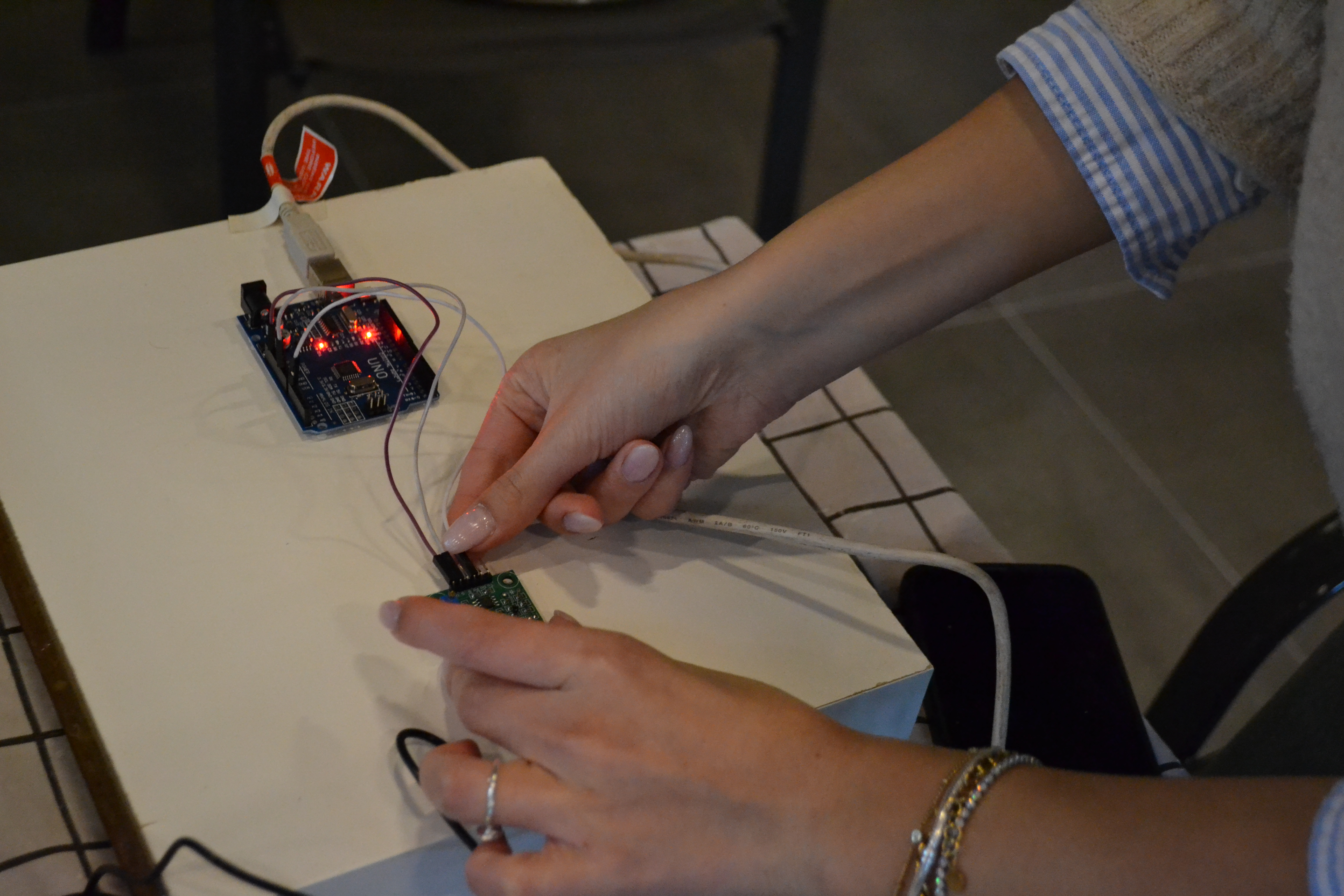 Arduino wiring and sensor calibration